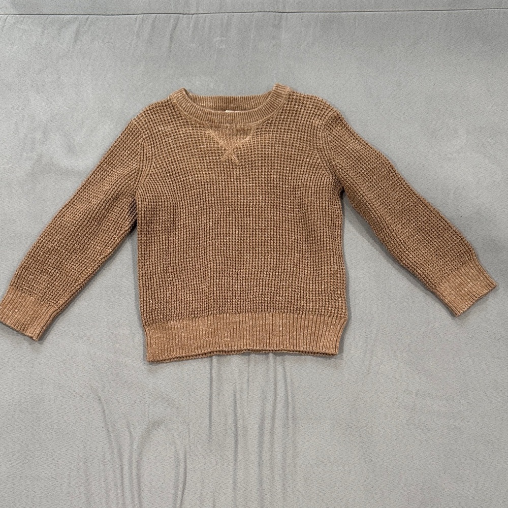GAP Women's Tan Crew Neck Sweater